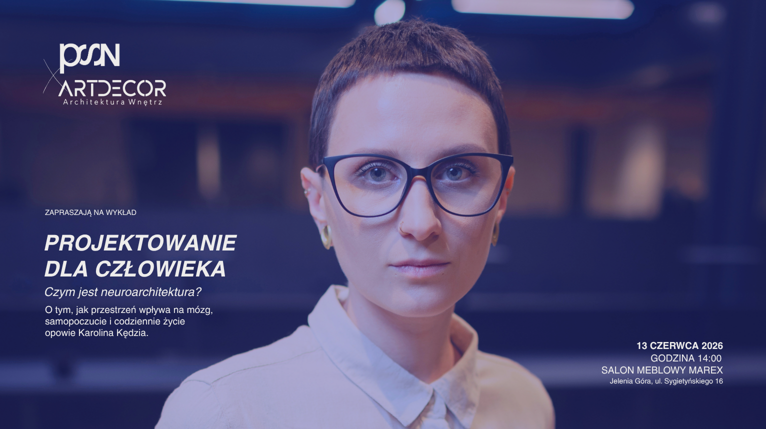 Projektowanie dla człowieka. Czym jest neuroarchitektura? Wykład w Jeleniej Górze - ArtDecor Architektura Wnętrz